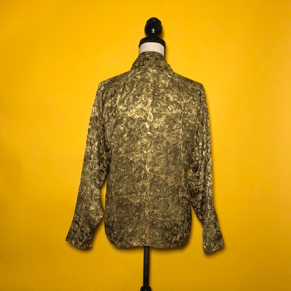 ST.JOHN vintage silk blouse - Picture 2 of 8